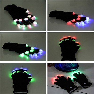 Light Up Gloves Wholesale LED Gloves Ready Magic Gloves Supply For Party, Disco, Bar Etc