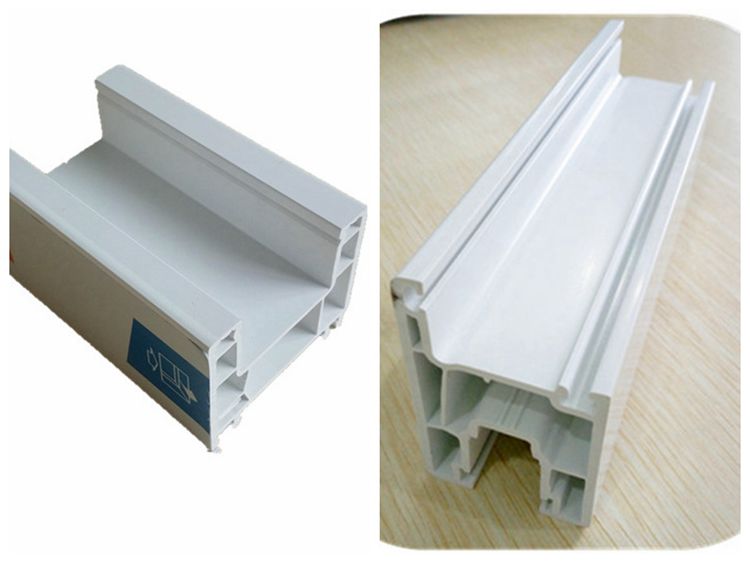 62mm sliding window white upvc extrusion profiles for windows and doors