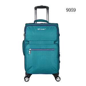 eva polyester case trolley luggage classic soft luggage