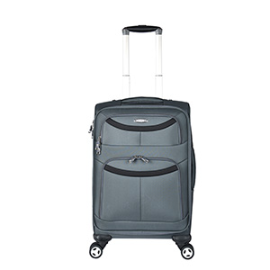 600D polyester cheap and goog quality  trolley luggage 