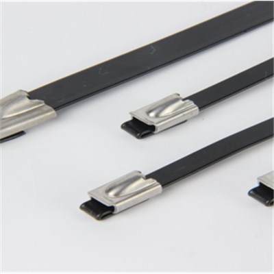 Stainless Steel PVC Coated Cable Ties-O Lock Type