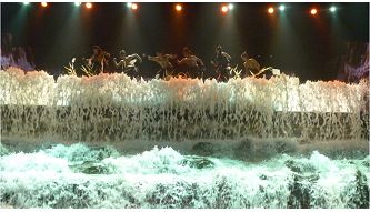 Large Scale Multimedia Show with speical effects in the theater