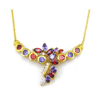 New Style Vintage Main Meterial Brass Necklace For Women