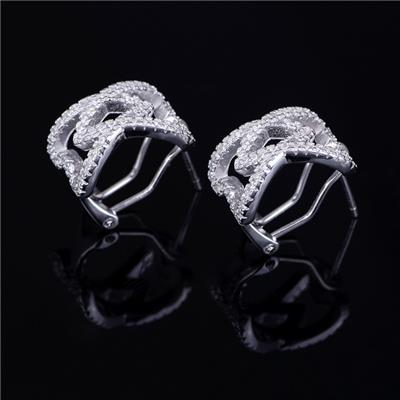 Cheap Fashion Jewelry Multi Style Design For Women Sterling Silver Stud Earring
