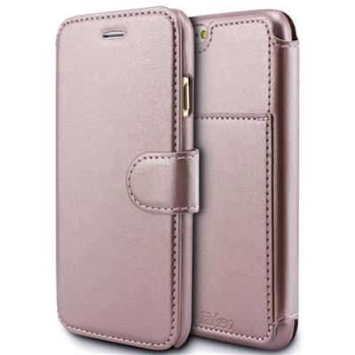 Rose Gold Leather Case For IPhone 6