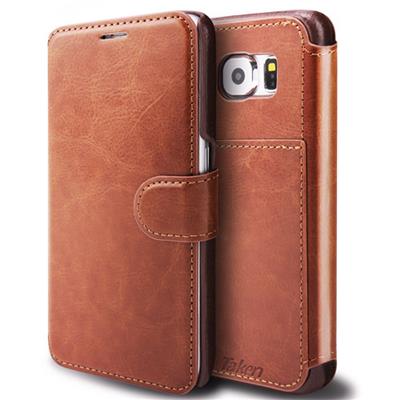 Brown Leather Case For Samsung Galaxy S6