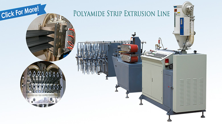 most welcome PA66 strip extrusion line