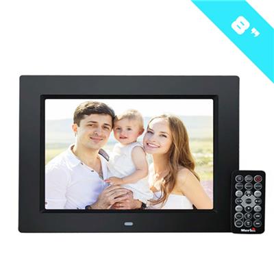 Singing Photo Frame With 1024*600 Resolution Digital Photo Frame 8inch With SD Card Advertising Player
