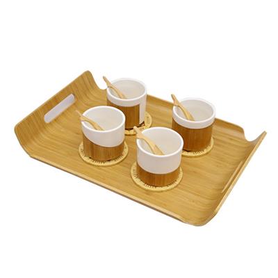 Bamboo Food Serving Trays