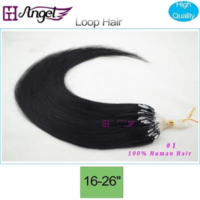 Micro Links Rings Loop Remy 100% Human Hair Extensions No Tangle