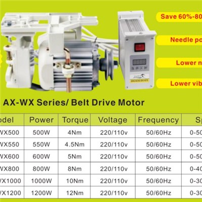 Belt Juki Drive Sewing Machine Motor