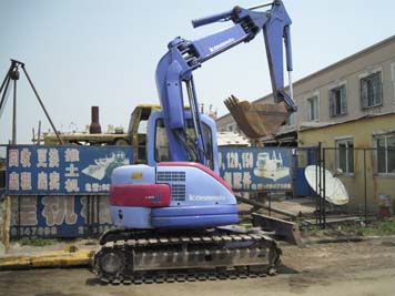 used komatsu pc85 excavator