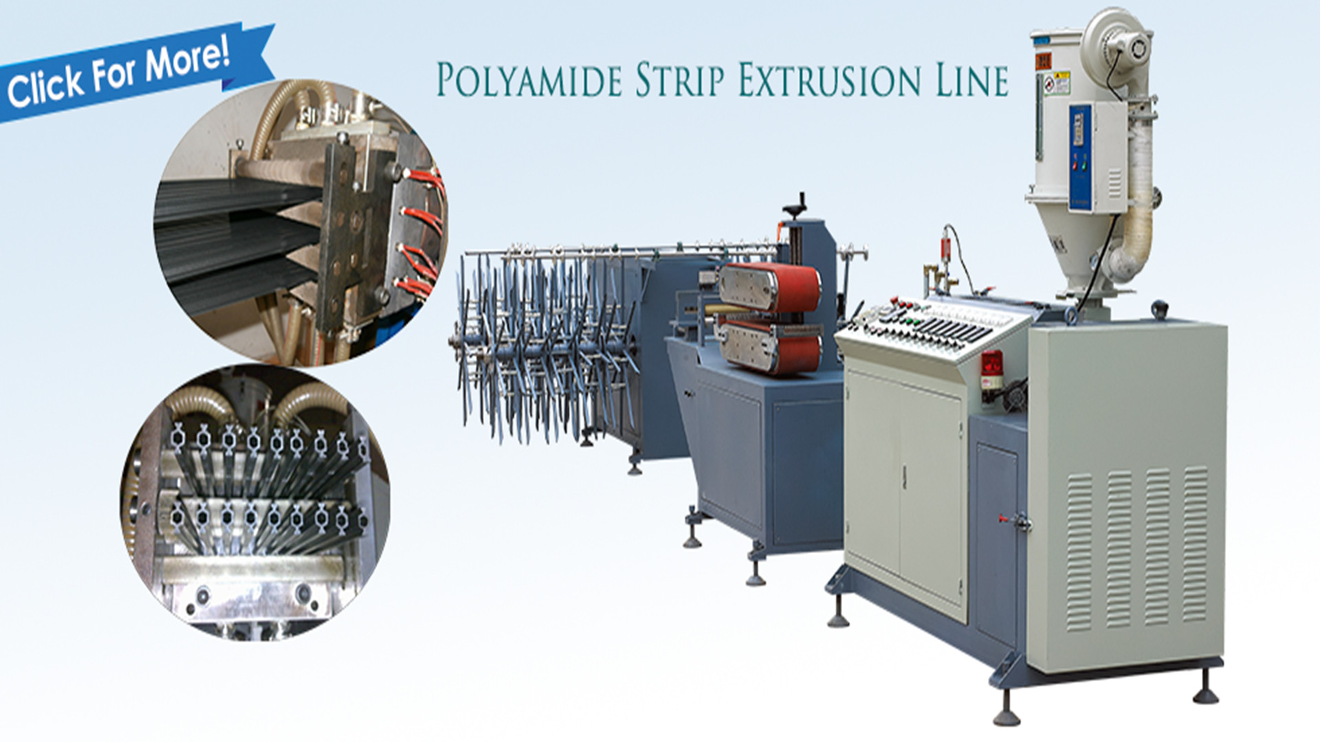 PA66 Nylon Strip Extrusion Production Line
