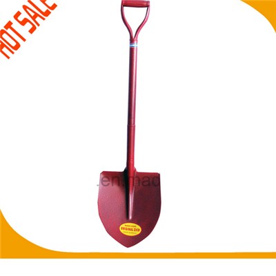 High Quality Whole Steel Handle Point Shovel