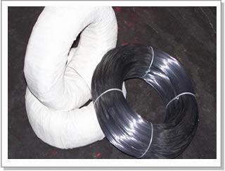 Stainless Steel 304/BWG18 Black Annealed/2mm PVC coated Wire