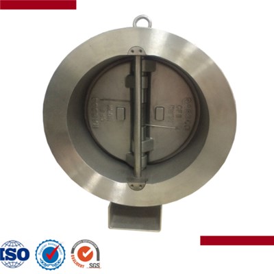 Retainless Wafer Type Dual Plate Swing Check Valve