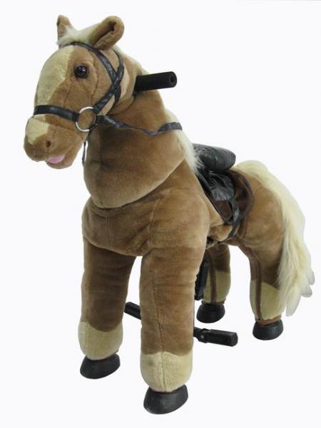 riding on pony