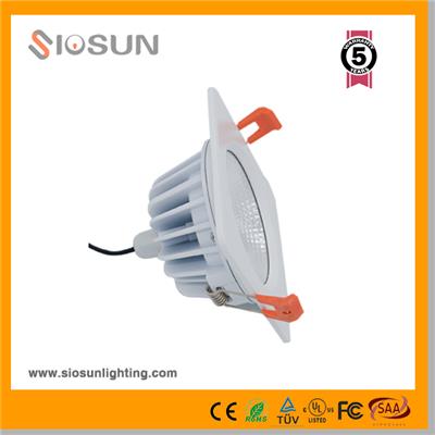 12W 5 Square And Round COB LED Downlights