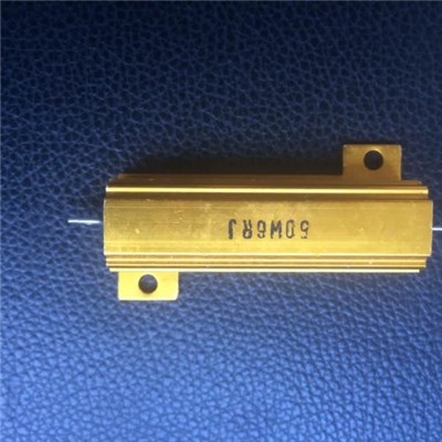 Golden Aluminum Resistor