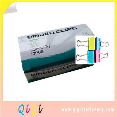 Paper Box Packing Color Binder Clip