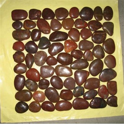 Brown Pebble Stone Mosaic