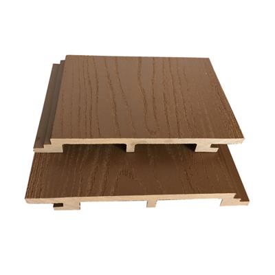 Wpc 3d Wall Panel Wpc 3D-Wood Grain Composite Wood Cladding External Wall Cladding Panels Manufactor