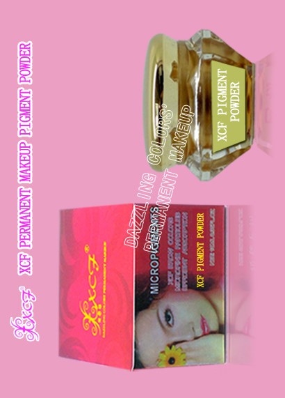 XCF PERMANENT MAKEUP PIGMENT POWDER WITH SINGLE PACKAGE