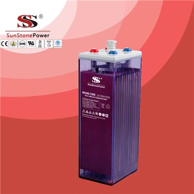 2V 1200AH OPS OpzS Tubular Flooded Lead Acid Maintenance Free Rechargeable Deep Cycle Solar Battery