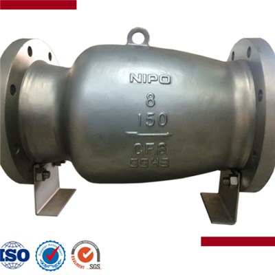 Carbon Steel Flanged Nozzle Check Valve