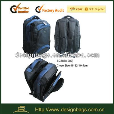 Nylon Backpack With Laptop Pocket