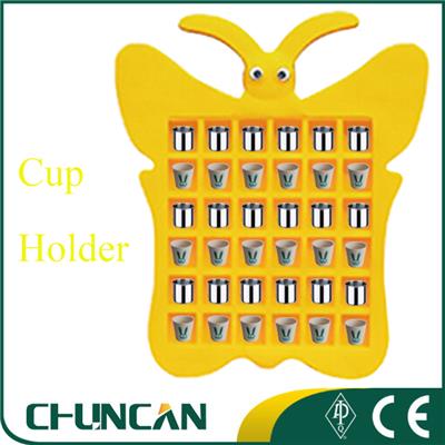 Kids Plastic Tea Cup Rack