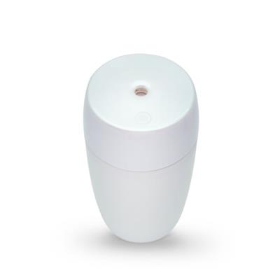 Office Humidifiers 240ml Water Bottle Plastic White Easy To Clean Cool Mist Led Ultrasonic For Dry Air