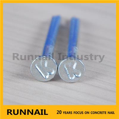 Galvanized Round Concrete Steel Nails, With K Or T Head, Zinc Plated, Yellow Box, 20 Years Factory