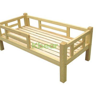 High Quality Eco-friendly Plastic Safe Kids Bed For Preschool