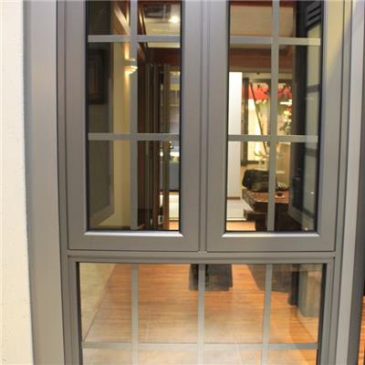Heat Insulated Energy Preservation Anodized Commercial Type Aluminium Side Hung Window