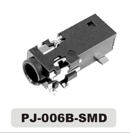 3.5mm 4 Pole SMT 6 Pin Audio Jack
