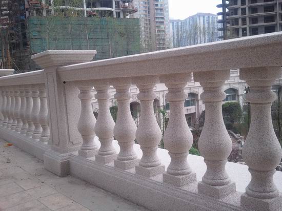 Factory customised granite balcony railing free designs,granite vase railing,  granite bridge railing,granite flower pot