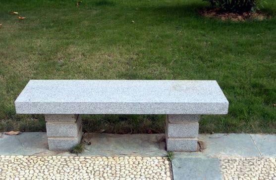Granite Garden Round Table Chairs and bench for tee
