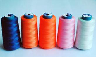 Low elongation, no elasticity Polyester /Nylon sewing thread