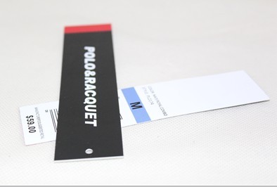 UHF Paper apparel hang tag