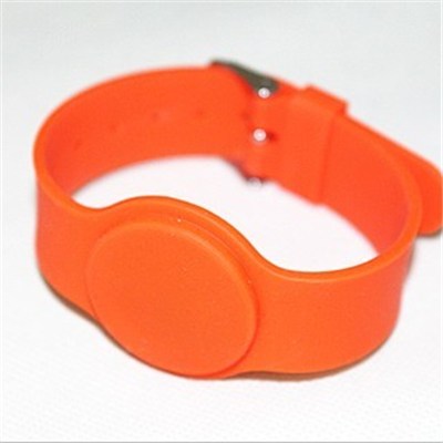 RFID Silicon wristband tag(watch clasp type)