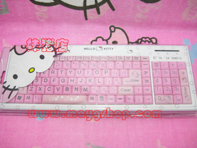 Клавиатура Hello Kitty Китай / hello kitty keyboard mouse