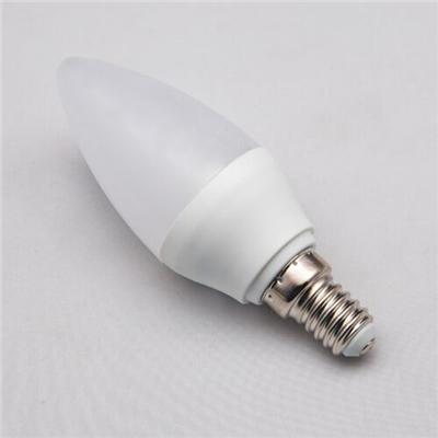 Warm White 4W LED Candle Bulb E14
