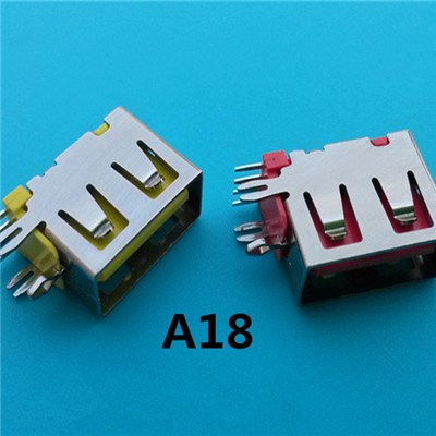 10MM 90 Degree Side Insert USB Connector