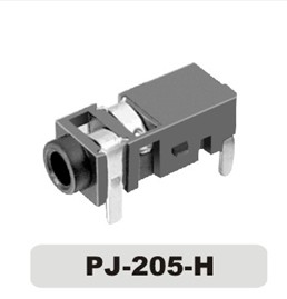 2.5mm 3 Pole DIP 4 Pin Audio Jack
