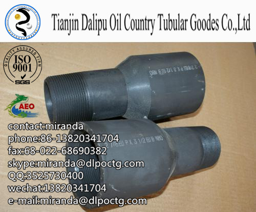 api oil pipe cross over  x-over for caing pipe