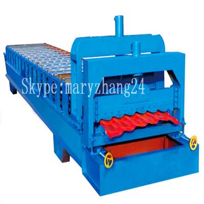 Color Steel Tile Roll Forming Machine with 2 Years Warranty