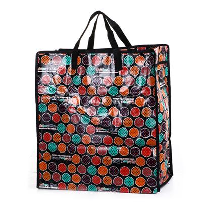 Colorful printing promotional pp woven bag