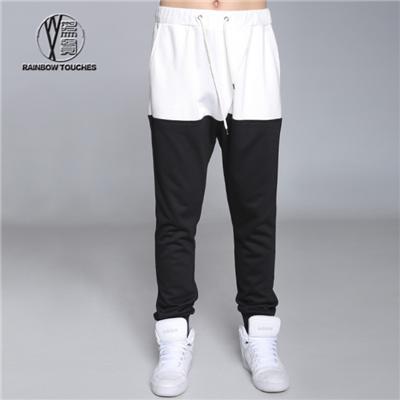 White And Black JOGGERS