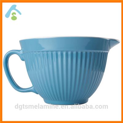 Personalized Melamine Mixing Bowl With Handle